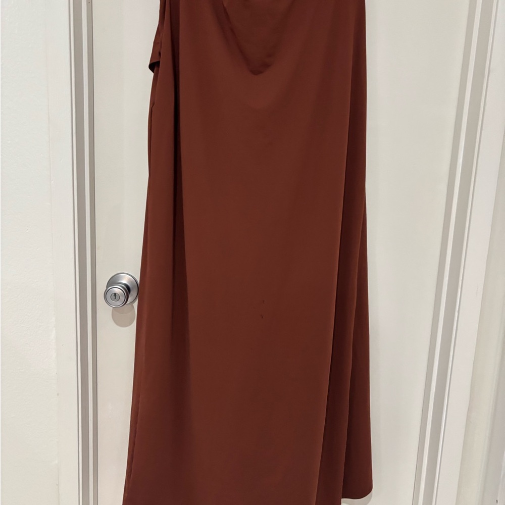 XL Something New Brown Skirt - Picture 4 of 4